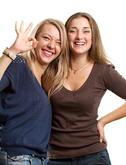 Image showing Two European Women