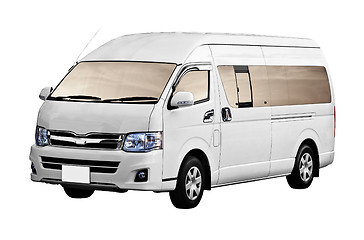 Image showing Van isolated on white background