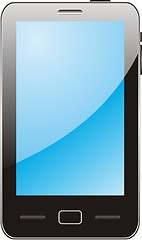 Image showing vector touch smartphone