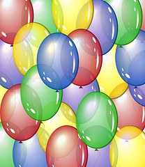 Image showing balloon background 