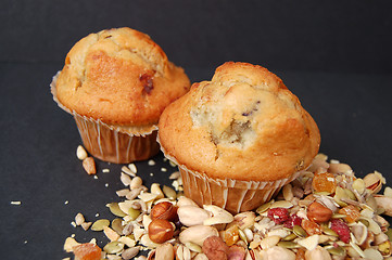 Image showing Country Blueberry Muffins