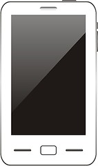 Image showing vector touch smartphone