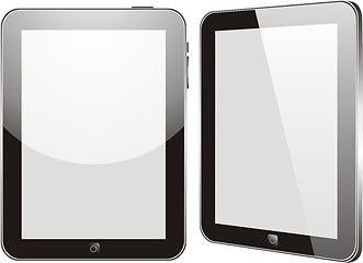 Image showing Vector concept tablet  PS, IPAD. No transparency effects. EPS8 Only