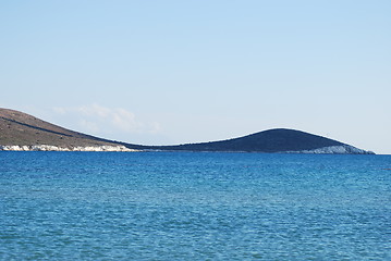 Image showing mountains and sea