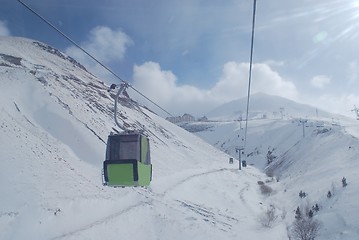 Image showing sky lift car