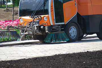 Image showing Street sweeper