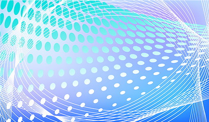 Image showing abstract halftone background in vector 