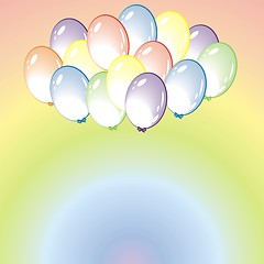 Image showing balloon background 