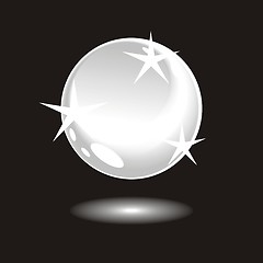 Image showing pearl  or magic crystal ball 