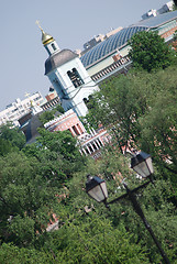 Image showing church in Ekaterina palace .Moscow. Zarizino (Tsaritsino, tsaritsyno, tsaritsino)