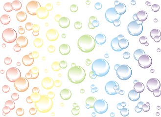 Image showing bubbles background