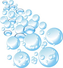 Image showing bubbles background