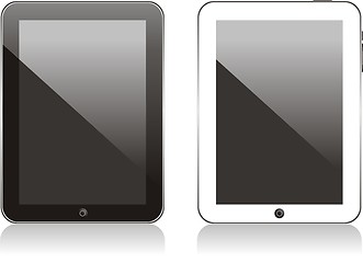 Image showing Vector concept tablet  PS, IPAD. No transparency effects. EPS8 Only