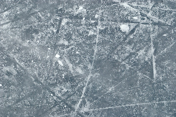 Image showing ice rink with snow texture