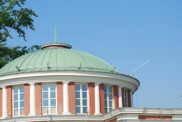 Image showing Palace of queen Ekaterina in  Moscow. Zarizino (Tsaritsino, tsaritsyno, tsaritsino)