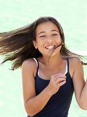 Image showing Happy girl