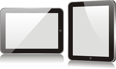 Image showing Vector concept tablet  PS, IPAD. No transparency effects. EPS8 Only