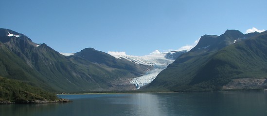 Image showing Svartisen panorama