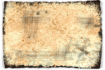 Image showing old paper, grunge background , parchment, papyrus, manuscript,