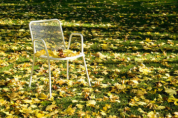 Image showing Deserted chair 06