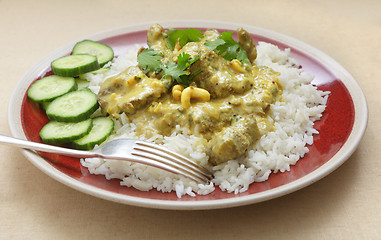 Image showing English style beef korma