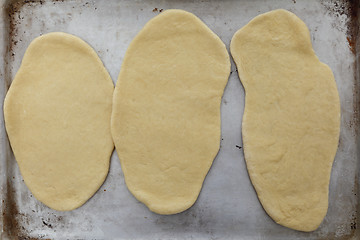 Image showing Homemade naan bread