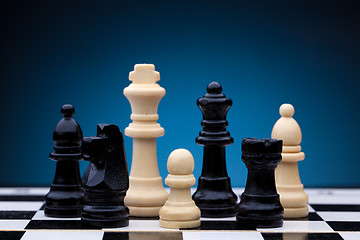 Image showing Chess pieces