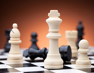 Image showing Chess pieces