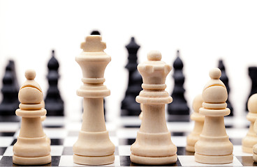 Image showing Chess pieces