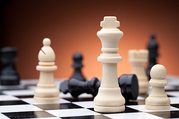 Image showing Chess pieces