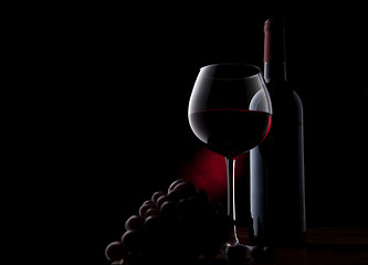 Image showing Red wine