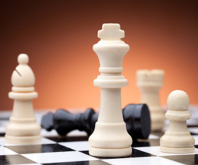 Image showing Chess pieces