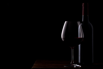 Image showing Red wine