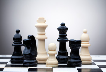 Image showing Chess pieces