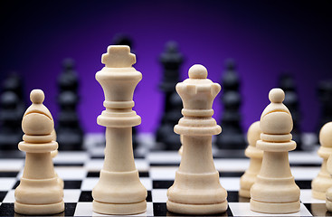 Image showing Chess pieces