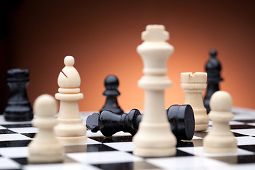 Image showing Chess pieces