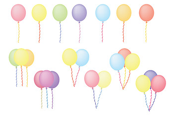Image showing balloons 