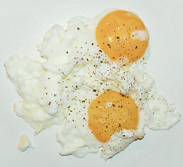 Image showing Fried egg