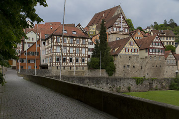 Image showing historic town in south germany