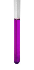 Image showing test tube with violet liquid