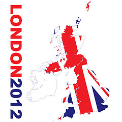 Image showing London 2012 map