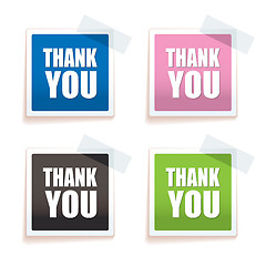 Image showing Thank you tag