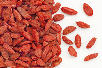 Image showing Tibetan goji berry background