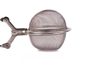 Image showing a tea infuser isolated on a white background
