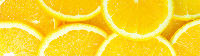 Image showing oranges slices - high resolution