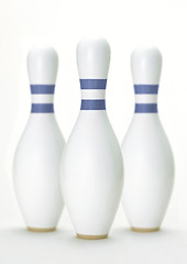 Image showing bowling skittles