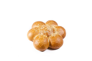 Image showing Bagel with sesame seeds
