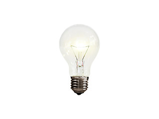 Image showing Light bulb isolated