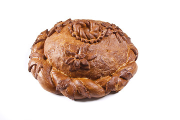 Image showing wedding bread on white background