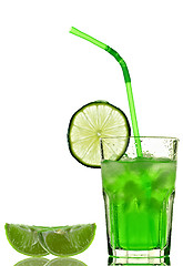 Image showing Lime cocktail